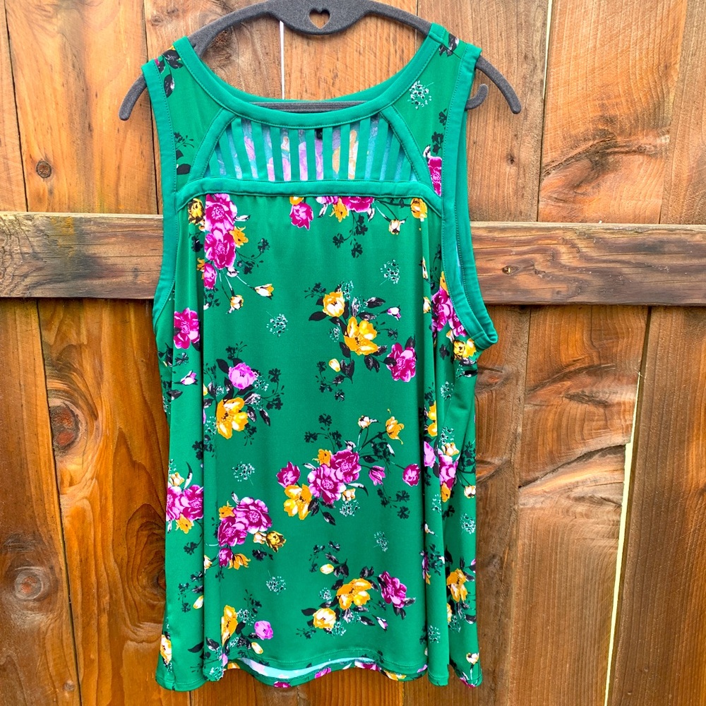 Gorgeous Green Tank by Torrid